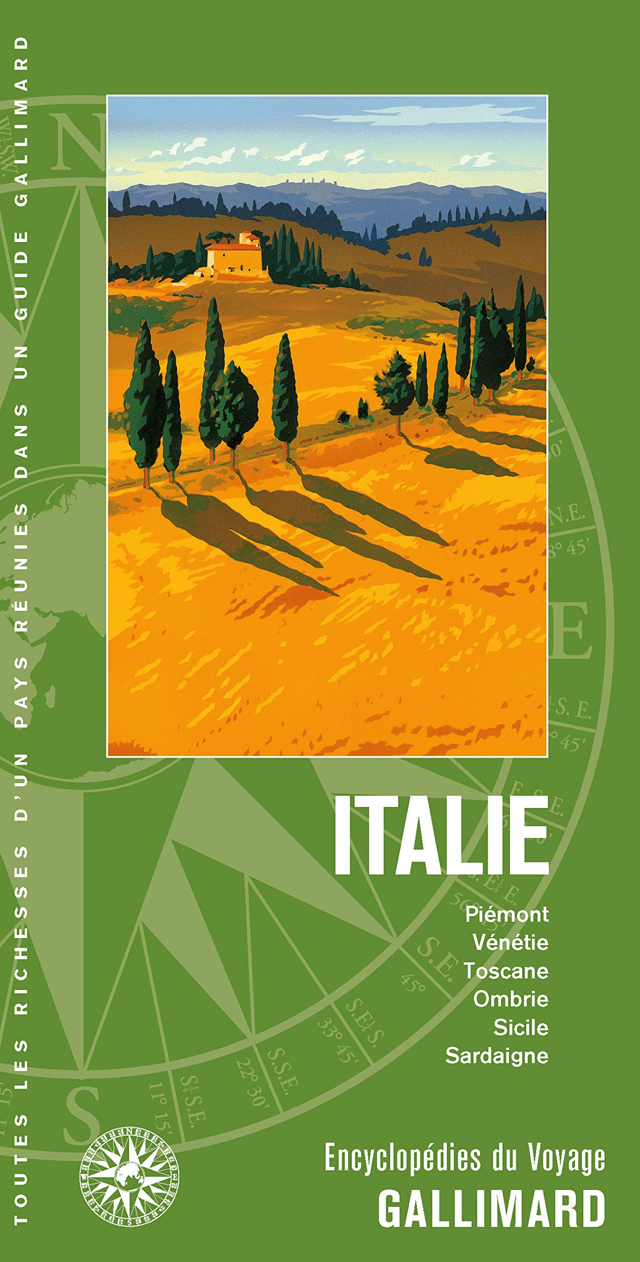 Italie : Piémont, Vénétie, Toscane, Ombrie, Sicile, Sardaigne