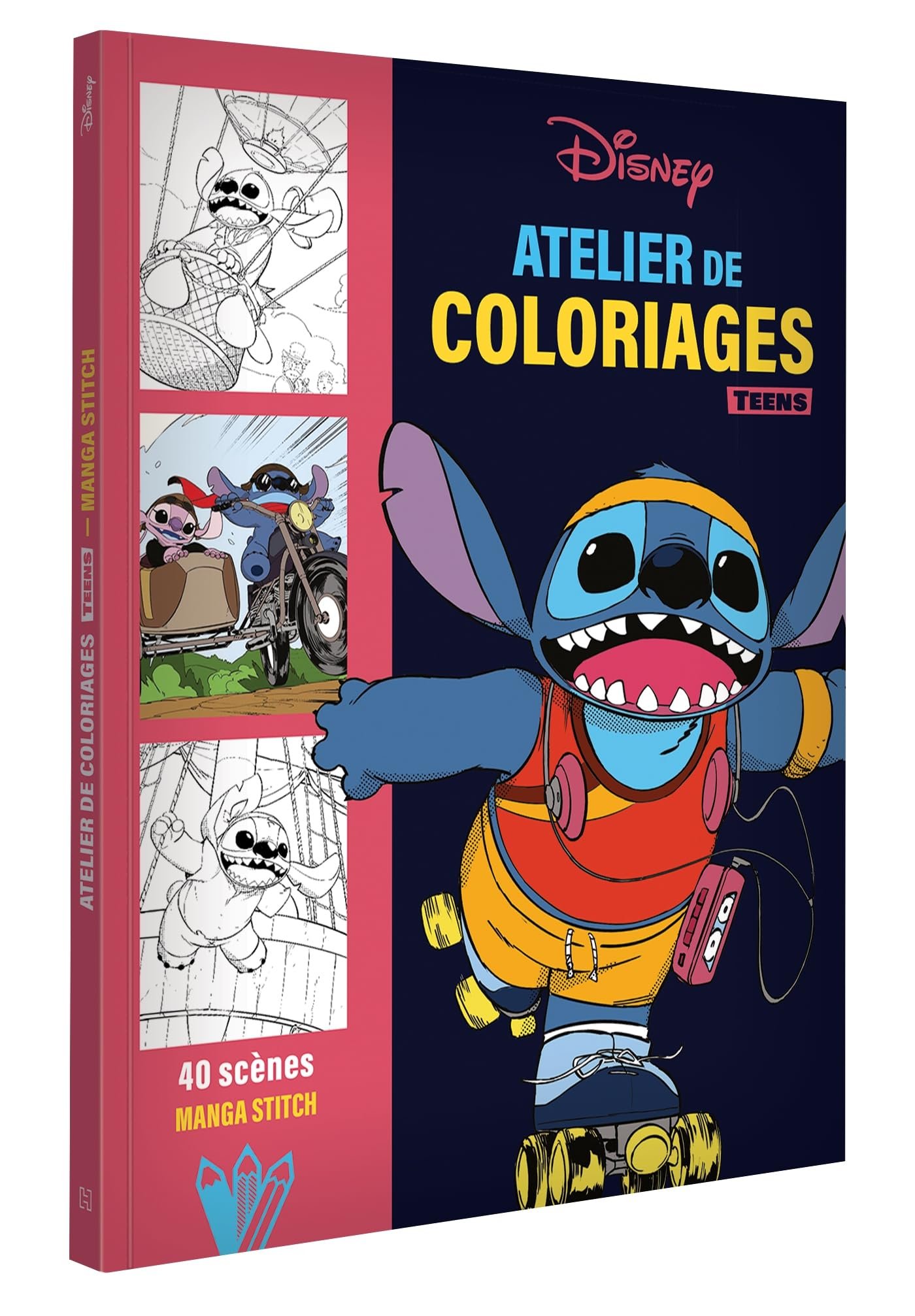 DISNEY TEENS : Atelier de coloriages : Manga Stitch