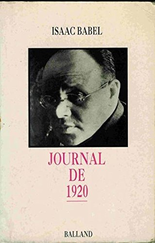 Journal de 1920