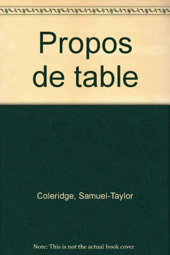Propos de table