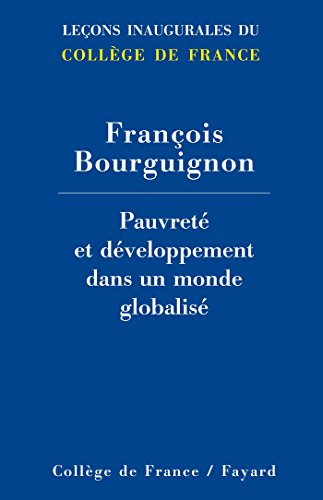 Pauvreté et développement dans un monde globalisé