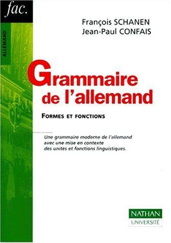 Grammaire de l'allemand : formes et fonctions