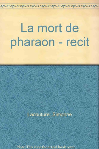 La Mort de pharaon