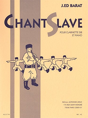 CHANT SLAVE CLARINETTE SIB ET PIANO