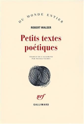 Petits textes poétiques