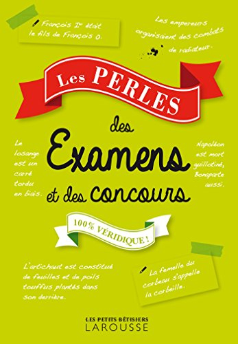 Les perles des examens et des concours