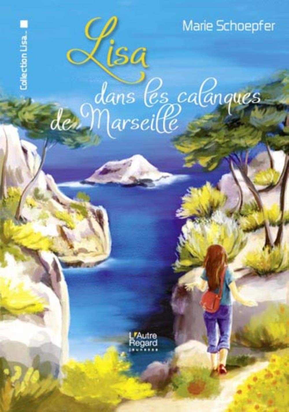 Lisa dans les calanques de Marseille