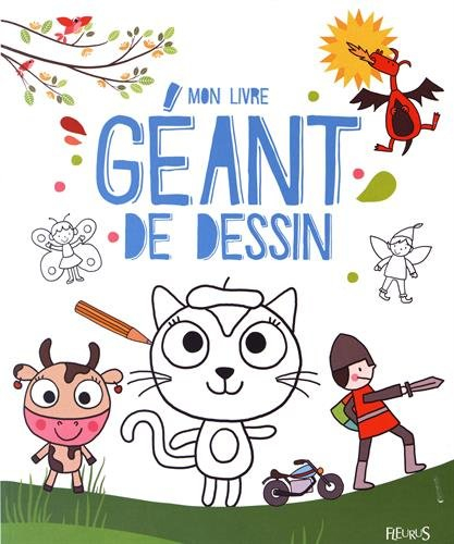 Mon livre géant de dessin