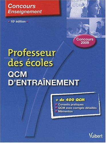 Professeur des écoles : QCM d'entraînement : concours 2009