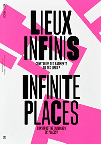 Lieux infinis : construire des bâtiments ou des lieux ?. Infinite places : constructing buildings or