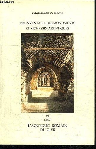 L'aqueduc romain du Gier