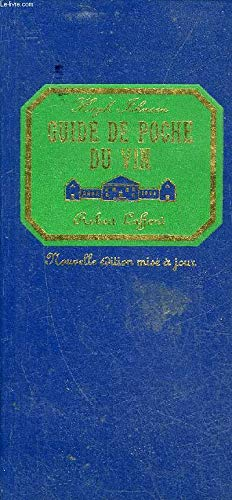 GUIDE DE POCHE DU VIN 1989