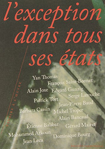 L'exception dans tous ses états