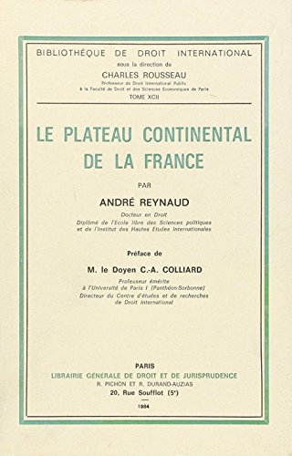 Le Plateau continental de la France