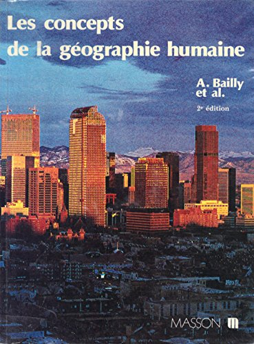 les concepts de la géographie humaine