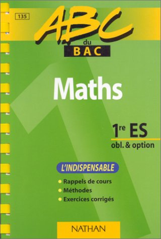 abc du bac, mathématiques niveau première es