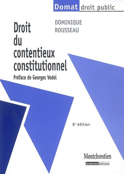 Droit du contentieux constitutionnel