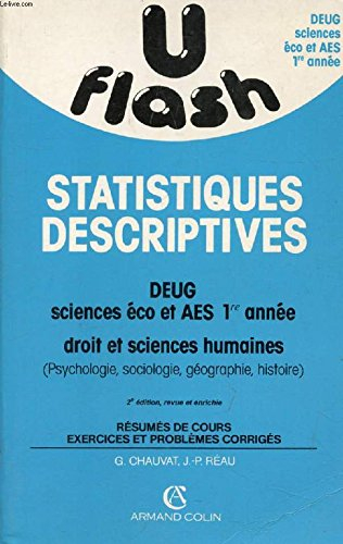 statistiques descriptives