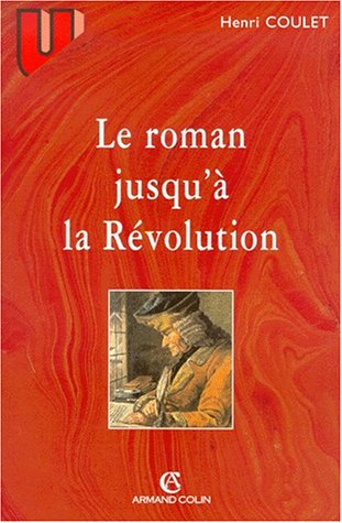 Le roman jusqu'à la Révolution