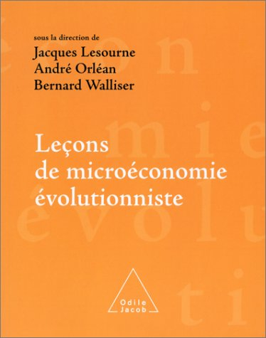 Manuel d'économie évolutionniste