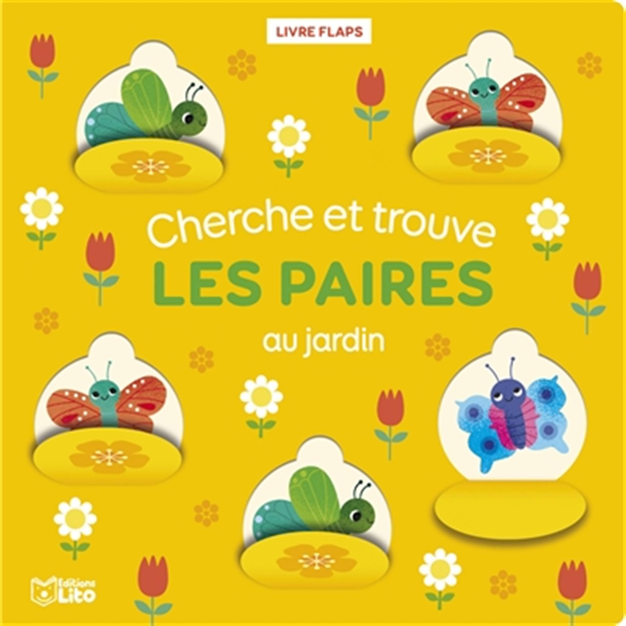 Cherche et trouve les paires au jardin