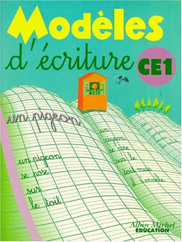 modèle d'écriture ce1