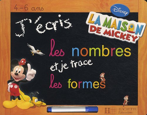 J'écris les nombres et je trace les formes, 4-6 ans
