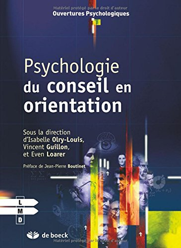 Psychologie du conseil en orientation