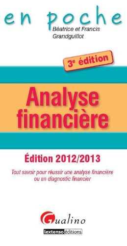 Analyse financière : tout savoir pour réussir une analyse financière ou un diagnostic financier