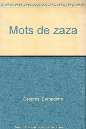 Les mots de Zaza