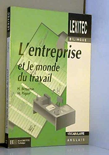 Lexique l'entreprise et le monde du travail : anglais