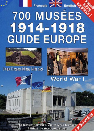 1.400 musées, 39-45 : guide Europe. Unique European military guide book : World War II
