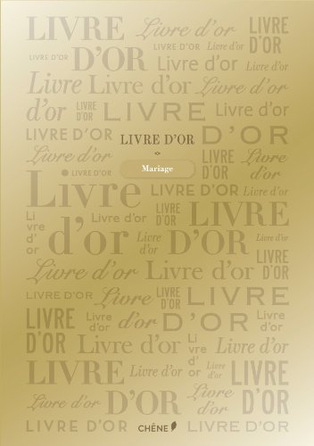 Livre d'or : doré grand