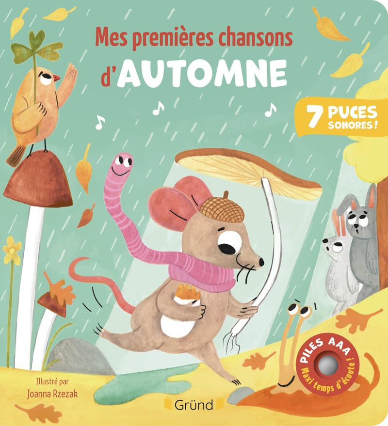 Mes premières chansons pour l'automne