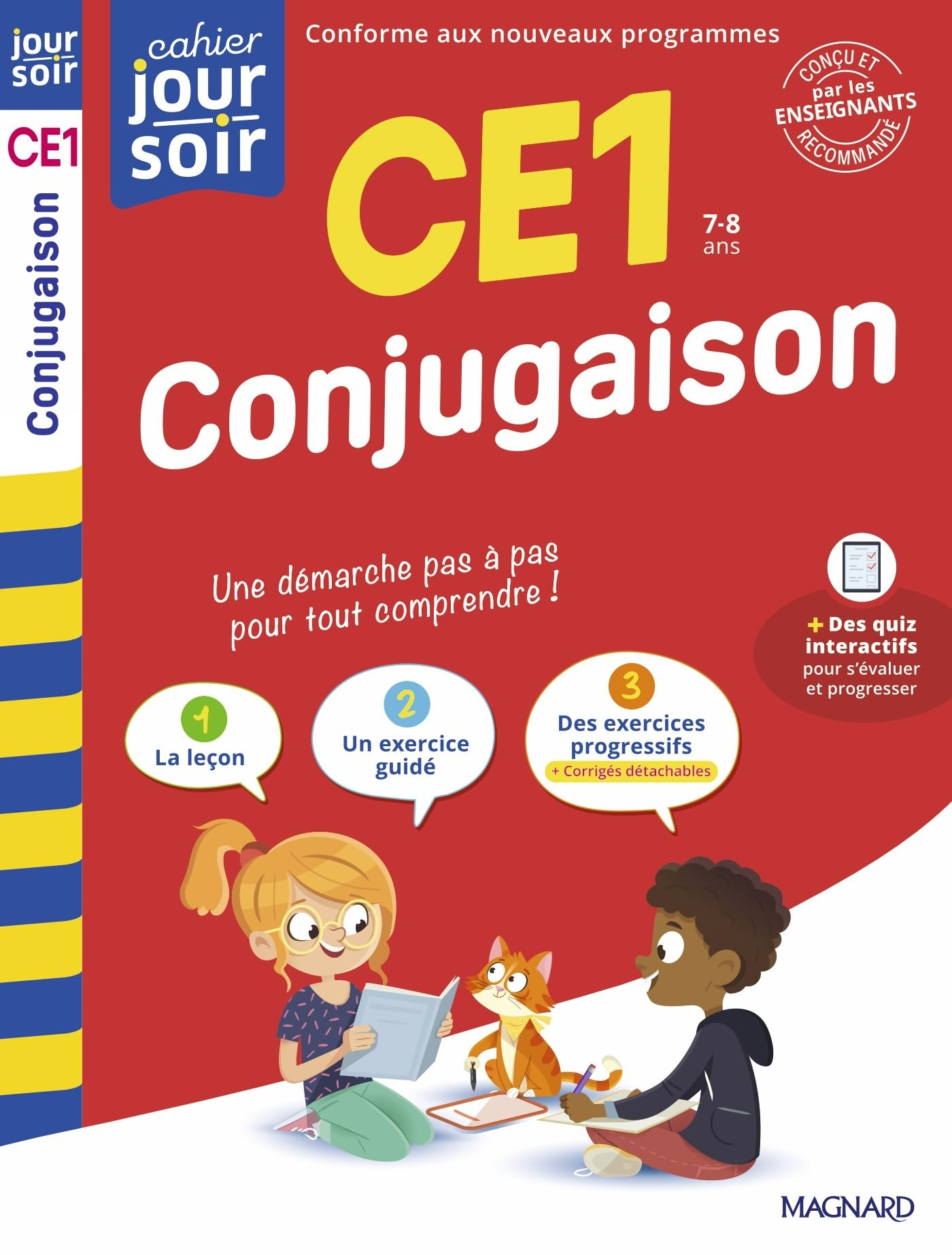 Conjugaison CE1, 7-8 ans