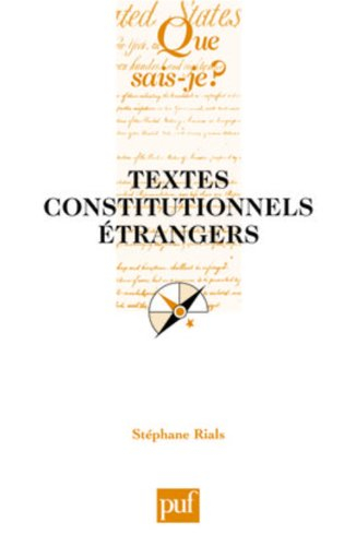 Textes constitutionnels étrangers