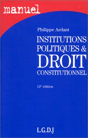 Institutions politiques et droit constitutionnel