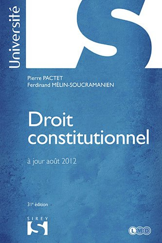 Droit constitutionnel : mise à jour août 2012