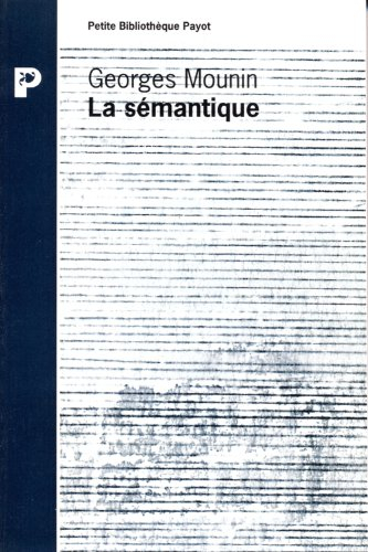 La sémantique