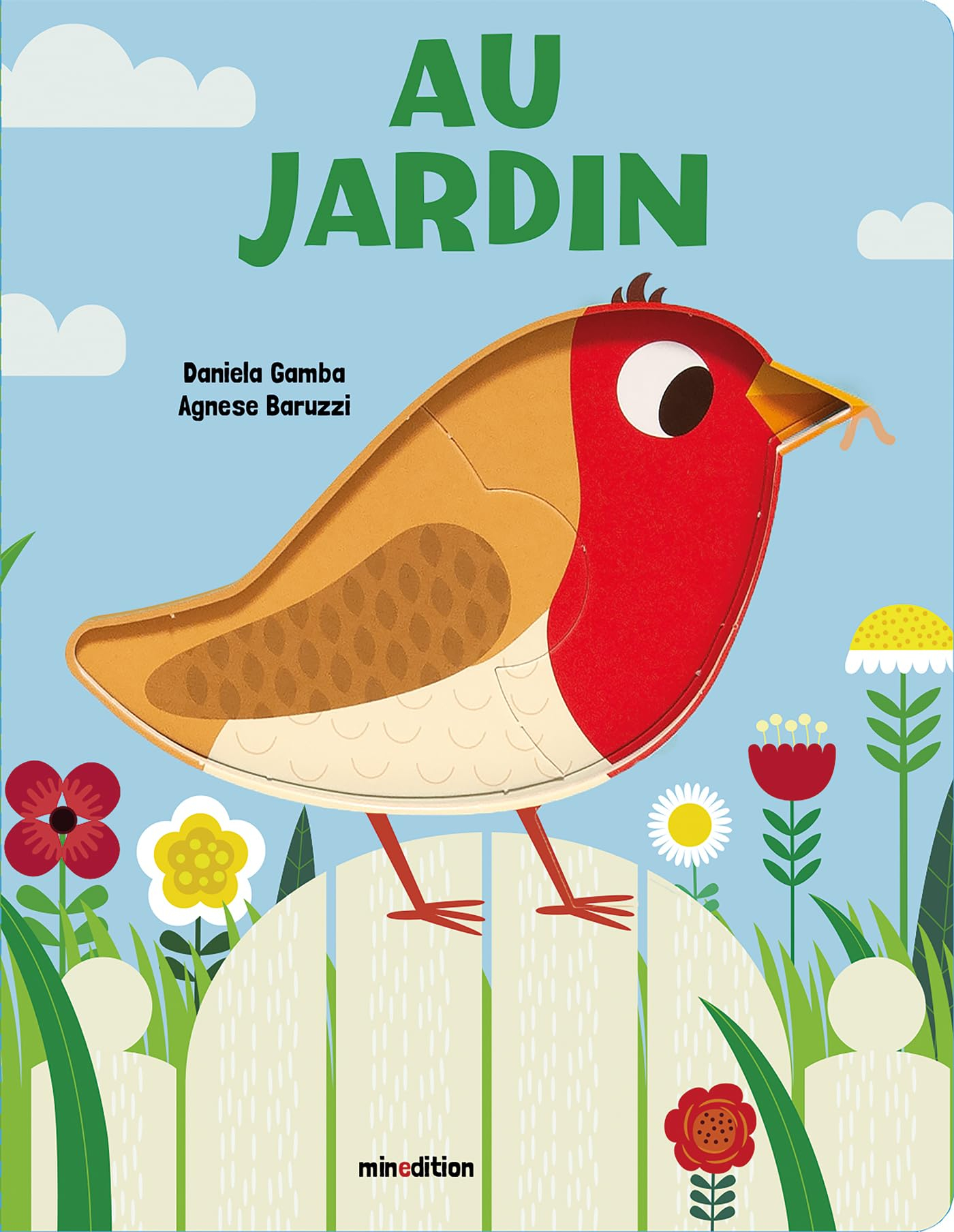 Au jardin : mon tout premier livre puzzle