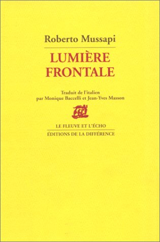Lumière frontale. Le sommeil de Gênes