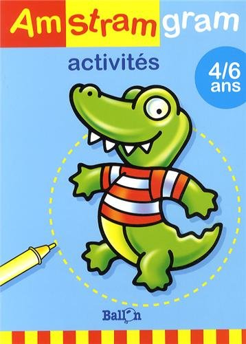 amstramgram activités crocodile : 4/6 ans