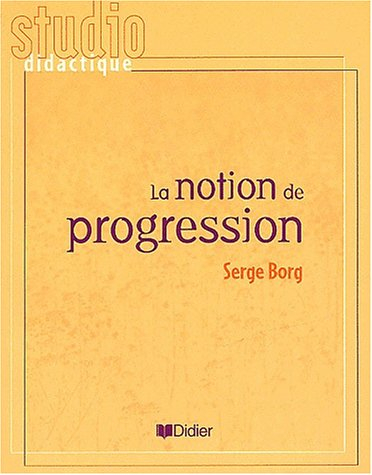 La notion de progression