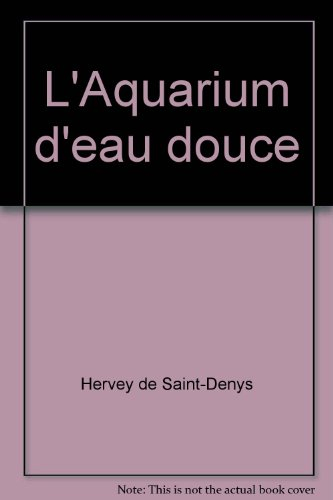 L'Aquarium d'eau douce
