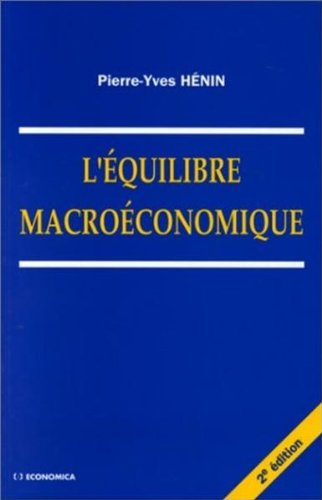 L'équilibre macroéconomique