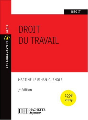 Droit du travail : 2008-2009