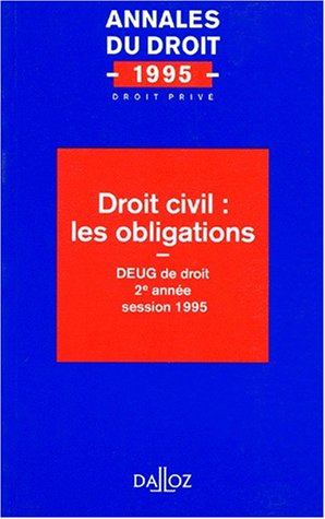 Droit civil, les obligations