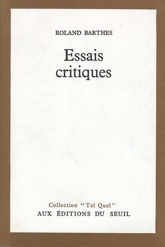 Essais critiques