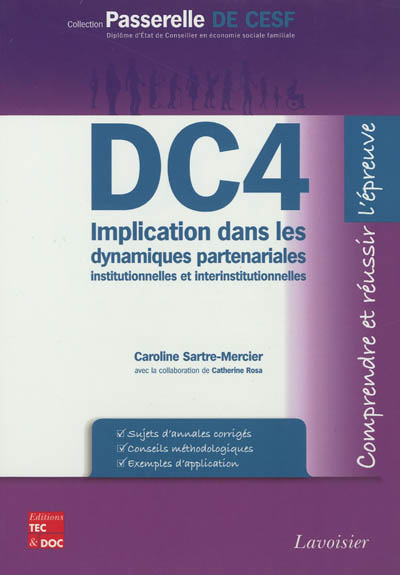 DC4 implication dans les dynamiques partenariales institutionnelles et interinstitutionnelles : comp