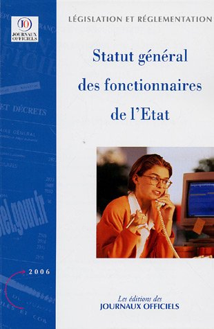 Statut général des fonctionnaires de l'Etat